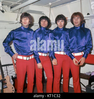 The Troggs UK pop Group en 1966. Photo : Tony Gale Banque D'Images