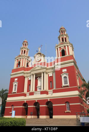 Église chrétienne de la Cathédrale du Sacré-Cœur de l'Inde New Delhi Banque D'Images