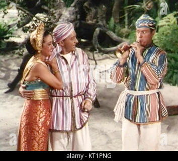 Dorothy Lamour Bing Crosby et Bob Hope dans Road to Bali Banque D'Images