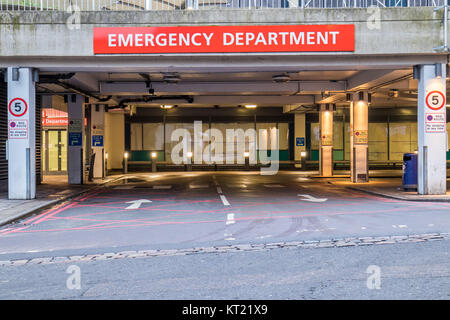 Entrée d'urgence Banque D'Images