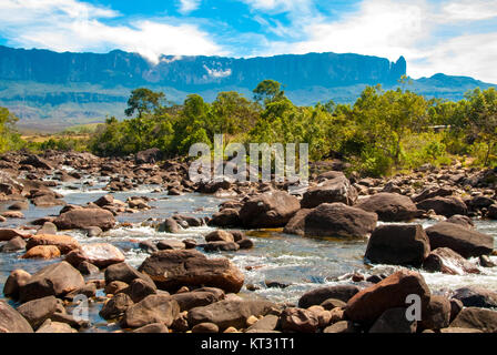 Roraima Tepui, Gran Sabana, Venezuela Banque D'Images