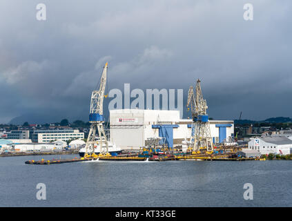 Chantier naval Rosenberg à Stavanger Harbour Banque D'Images