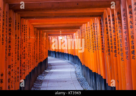 Fushimi Inari Taisha à Kyoto, Japon Banque D'Images