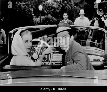 Grace Kelly, Frank Sinatra sur l'ensemble de la haute société 1956 Banque D'Images