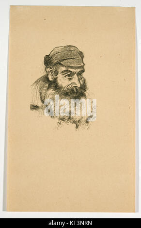 Le travail graphique de Hermann Struck de 2002, qui fait partie d'une exposition, met en valeur son style unique dans la gravure et l'expression artistique. Banque D'Images