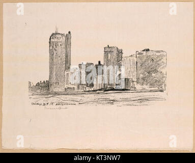 L'œuvre de Hermann Struck, intitulée *Grafik*, est une pièce de 2002 de la série de l'artiste, remarquable pour ses techniques graphiques et ses commentaires culturels. La pièce fait partie de son œuvre explorant l'identité et l'histoire juives. Banque D'Images