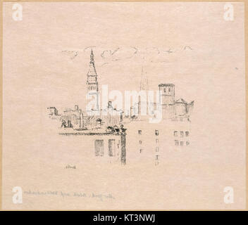 Cette œuvre d'Hermann Struck, intitulée 'Grafik', est une estampe de 2002, qui fait partie de son œuvre graphique renommée. Struck était connu pour ses contributions à l'art juif et ses techniques magistrales de gravure. Banque D'Images