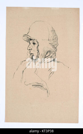 Le travail graphique de Hermann Struck, présenté dans une exposition en 2002 à Berlin, met en valeur son approche distinctive de la gravure. Ses œuvres dépeignent souvent des sujets avec une intensité émotionnelle et un contraste profond, soulignant sa maîtrise du médium. Banque D'Images