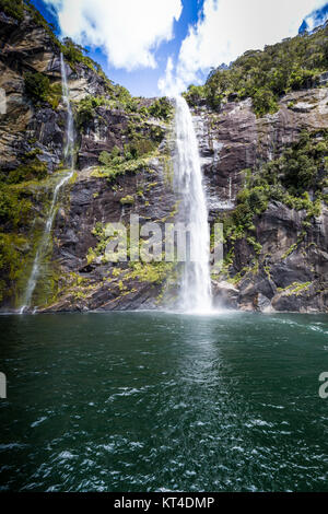 Milford Sound. Fiordland Nouvelle-Zélande Banque D'Images