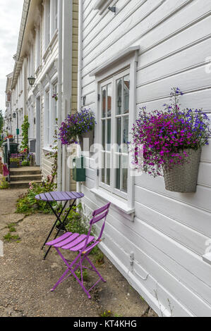 Ville de charbon Mandal en Norvège Banque D'Images