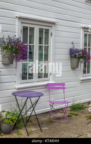 Ville de charbon Mandal en Norvège Banque D'Images