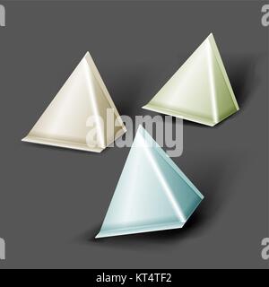 Ensemble de boîtes de jus. Coffret Set maquette Illustration de Vecteur