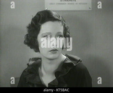 Polly Ann Young a joué dans 'L'homme de l'Utah', un film occidental de 1934. Le film suit un homme de loi qui découvre un stratagème criminel dans une petite ville. La performance de Youngâ€ ™ a ajouté de la profondeur à la narration du film axée sur les personnages. Banque D'Images