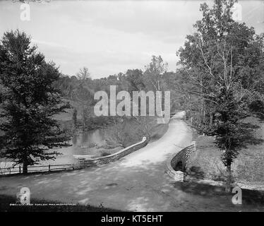 Rock Creek Road, Zoo Park, Washington, D.C. Banque D'Images