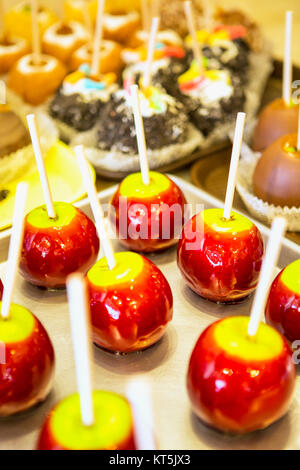 Candy Apples, Solvang, Californie Banque D'Images