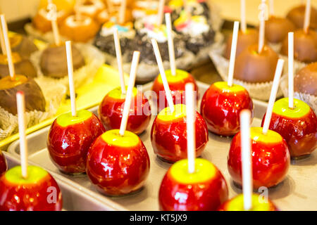 Candy Apples, Solvang, Californie Banque D'Images