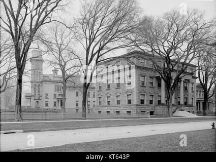 South Sheffield & Hall de Kirtland, Yale University, New Haven, Conn. Banque D'Images