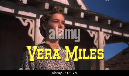 Vera Miles The Searchers Remorque Ford (34) capture d'écran Banque D'Images