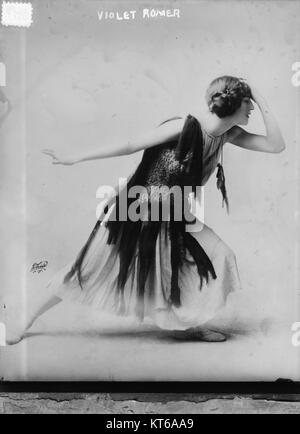 Romer en violet robe flapper, LC-DIG-ggbain-12393 Banque D'Images