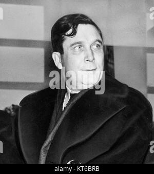 Wendell Willkie, un éminent avocat et politicien américain, est représenté sur cette image du New York World-Telegram and Sun (NYWTS). Willkie s'est présenté à la présidence en 1940 et a été une figure clé dans la lutte contre l'isolationnisme pendant la seconde Guerre mondiale Banque D'Images