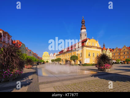 De remise sur le Royaume-Uni - Schlesien, remise sur le Vieux Marché en Silésie, Pologne Banque D'Images