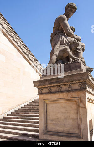 Treppenaufgang Zur Alten Nationalgalerie auf der Museumsinsel à Berlin Banque D'Images