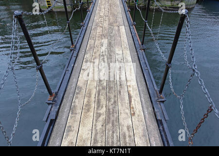 Passerelle pour piétons Banque D'Images