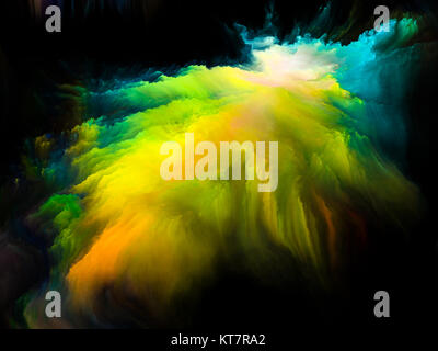 Touche de pinceau fractale Banque D'Images