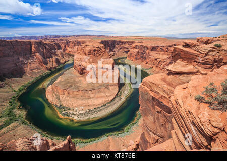 Horseshoe Bend à Glen Canyon sur la rivière Colorado près de page, arizona Banque D'Images