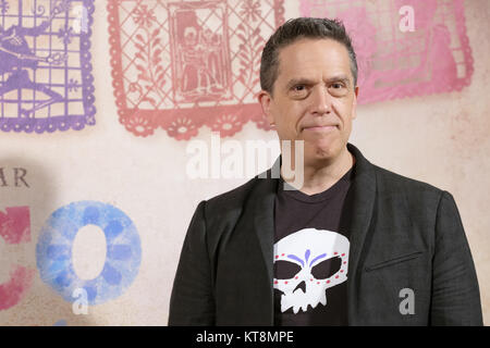 Réalisateur Lee Unkrich assiste à la Disney's 'COCO' photocall à Madrid avec : Lee Unkrich Où : Madrid, Espagne Quand : 21 Nov 2017 Crédit : Oscar Gonzalez/WENN.com Banque D'Images