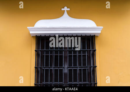 L'architecture coloniale de Lima city,Goyeneche Palace et l'Ucayali street, Pérou. Banque D'Images