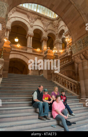 L'état de New York, Albany construction capital Banque D'Images