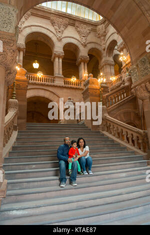 L'état de New York, Albany construction capital Banque D'Images