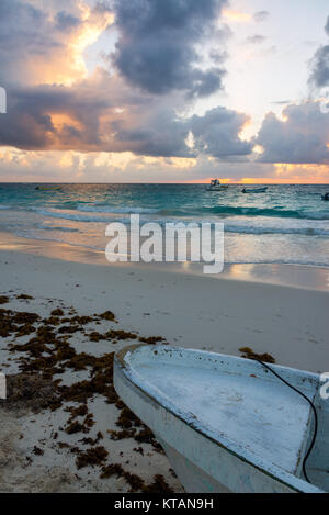 Voir le lever du soleil des Caraïbes Banque D'Images