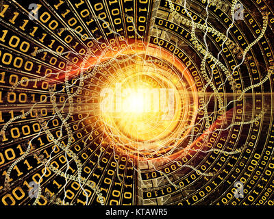 Éléments du monde de nombres Banque D'Images