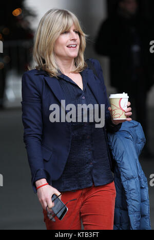 Londres, Royaume-Uni. 17 Décembre, 2017. Rachel Johnson vu à la BBC à Londres Banque D'Images