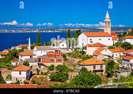 Ville dalmate de Kali sur l'île de Ugljan Banque D'Images