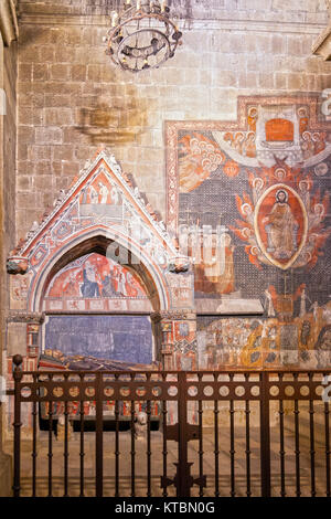 Capilla de San Martín. Catedral Vieja de Salamanca. Ciudad Patrimonio de la Humanidad. Castilla León. España Banque D'Images