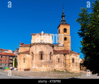 Iglesia de San Millán. Ségovie. Castilla León. Espagne. Banque D'Images