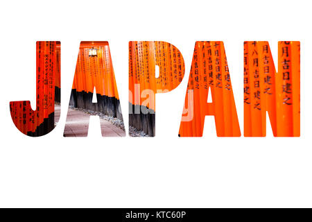 Fushimi Inari Taisha à Kyoto, Japon Banque D'Images