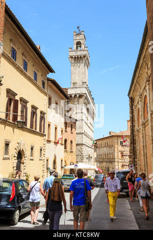 Montepulciano, Val D'Orcia, Toscane, Italie Banque D'Images