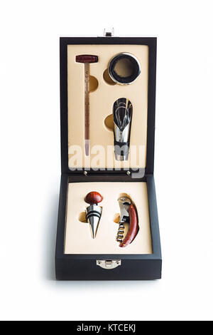 Ensemble d'outils de luxe pour winery. Banque D'Images