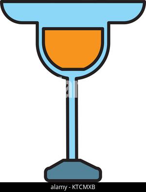 Symbole de la coupe du verre Illustration de Vecteur