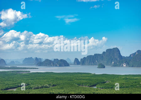 Nangshe Samet Monument Phang-nga,Thailand Banque D'Images