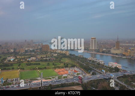 Le Caire d'en haut Banque D'Images