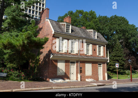 L'homme plein d'ennuis Tavern à Philadelphie, Pennsylvanie, États-Unis. Banque D'Images