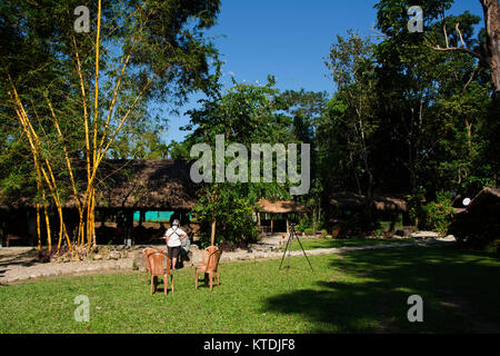 L'Asie, l'Inde, de l'Assam, district de Sonitpur Eco Camp, de l'Assam Banque D'Images