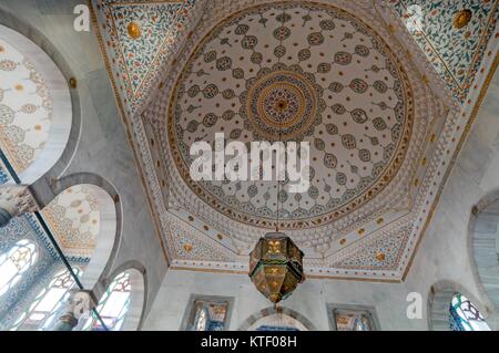 Le Harem impérial du sultan ottoman, qui était aussi appelé sérail en l'Ouest, était partie de palais de Topkapi. Il a également abrité le Valide Sultan Banque D'Images