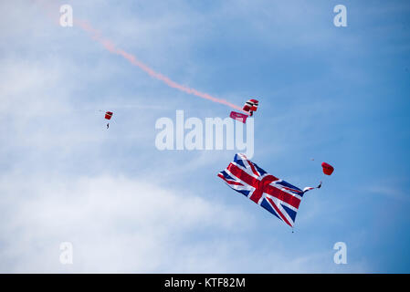 Parachutisme Banque D'Images