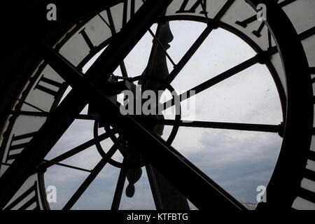 PARIS, FRANCE, 31 mars 2017 : clockwork détails du musée d'Orsay, le 31 mars 2017, à Paris, France Banque D'Images